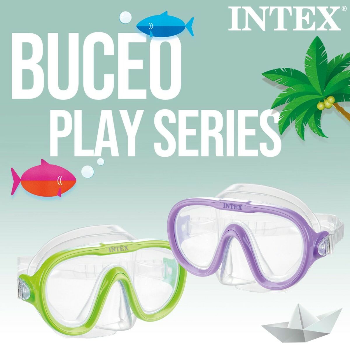 Snorkel Intex Sea Scan Purple (12 Units)