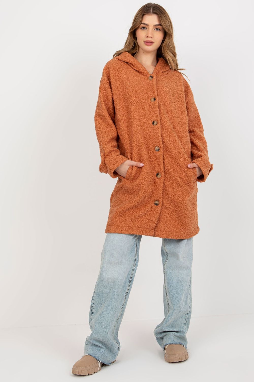  Coat model 175171 Relevance  orange
