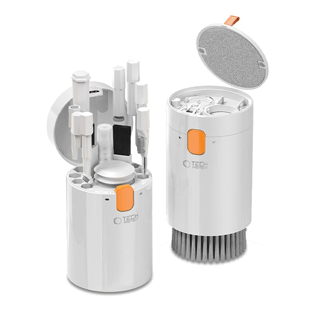 Tech-Protect CS01 Cleaner Set 20in1 For Phone & Earphone & Tablet & Laptop White
