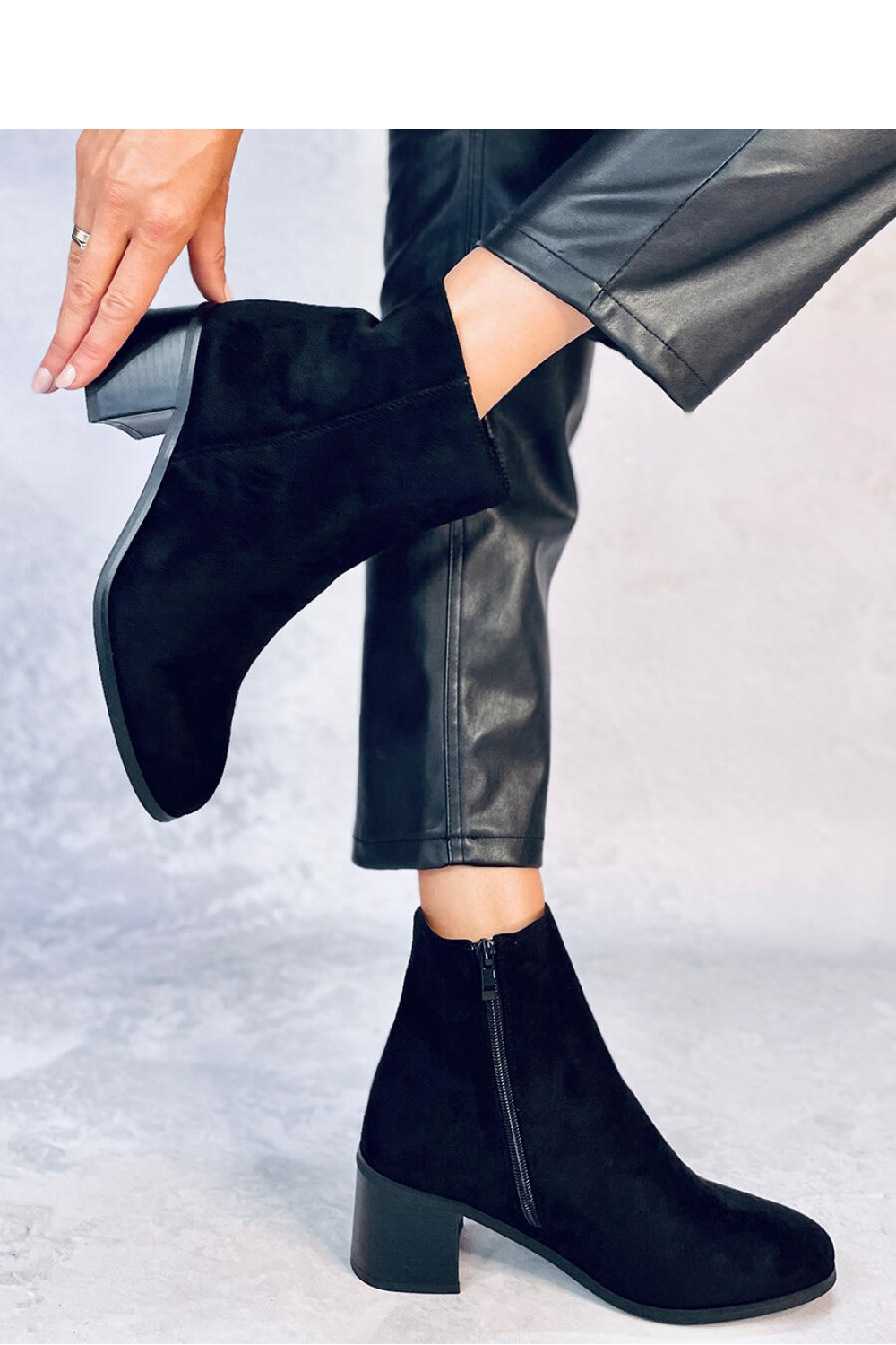  Heel boots model 186256 Inello  black