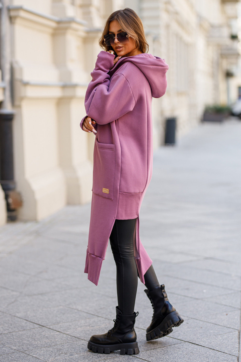  Sweatshirt model 186926 Miss City Official  violet