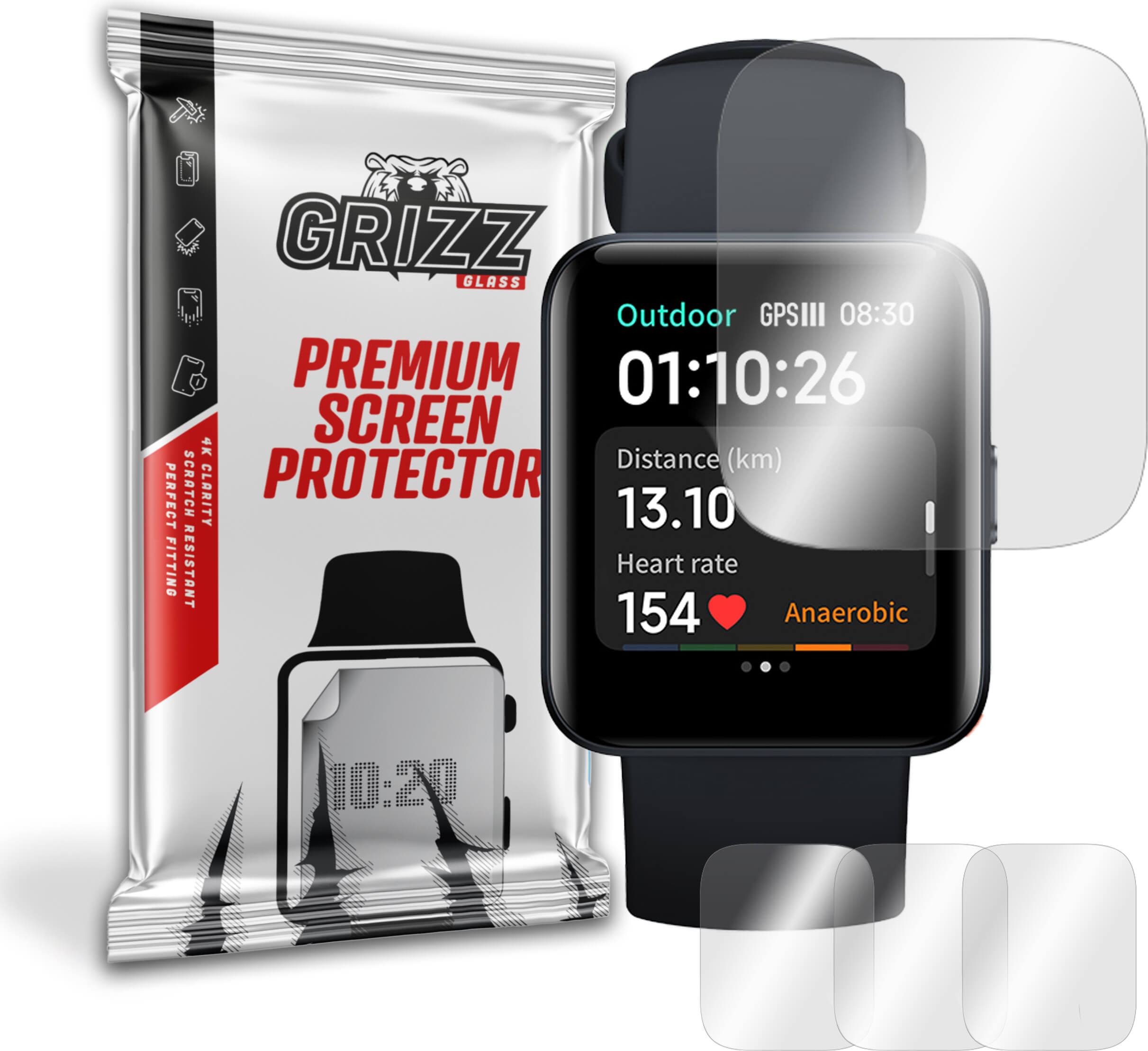 GrizzGlass Hydrofilm Xiaomi Redmi Watch 2 Lite