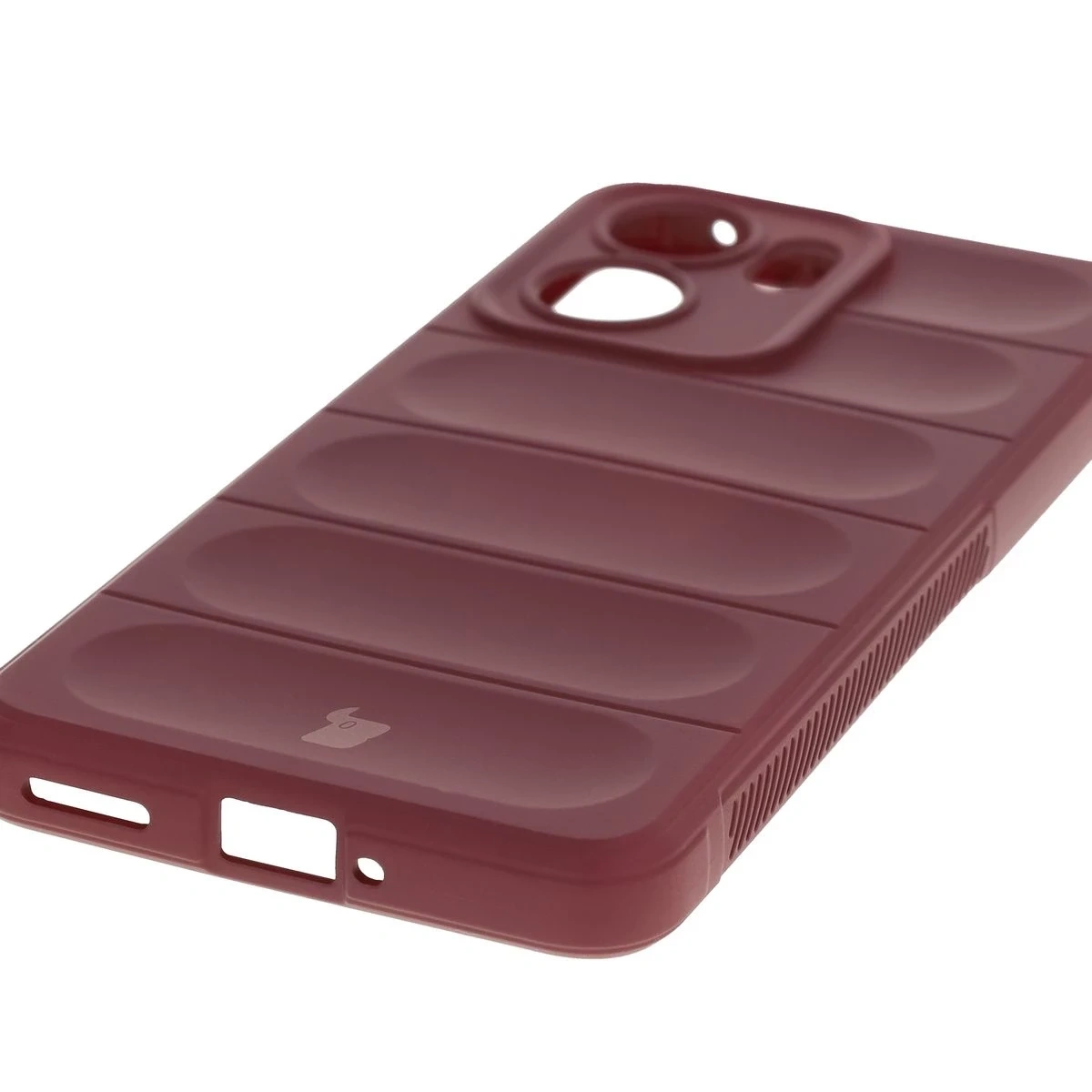Pancerne etui Bizon Case Tur do Oppo Reno13 F burgundowe