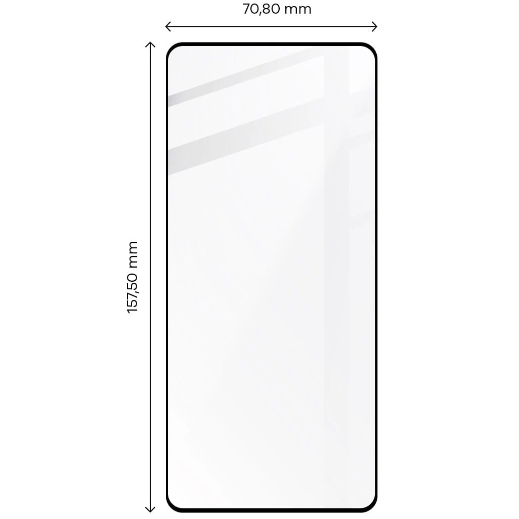 Bizon Glass Edge 2 POCO F5 black