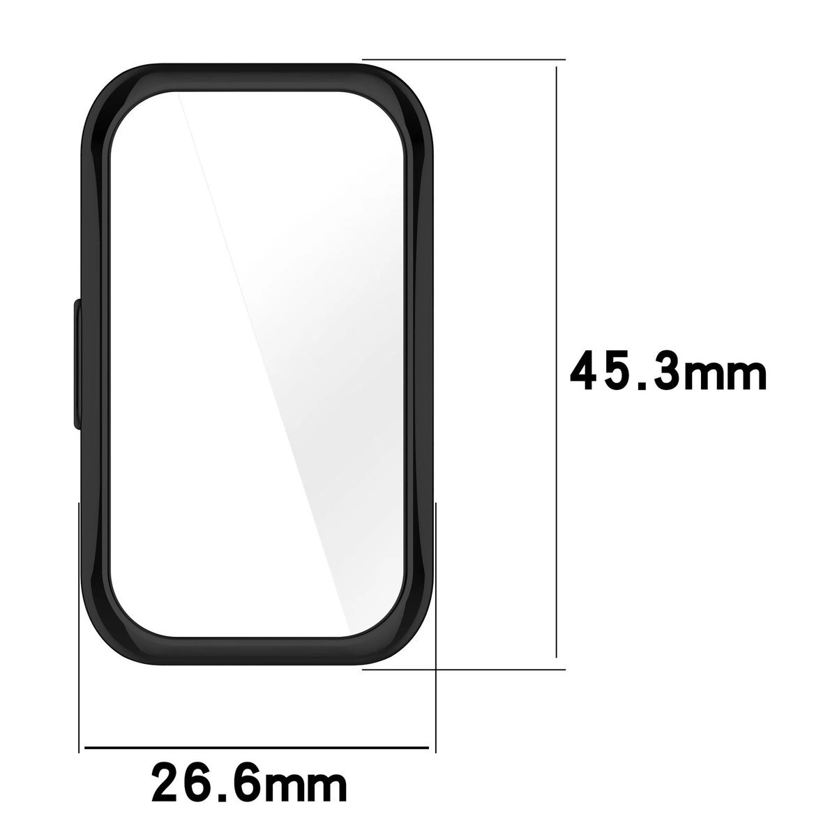Bizon Case Watch Felipe Huawei Band 9 / Band 8 black