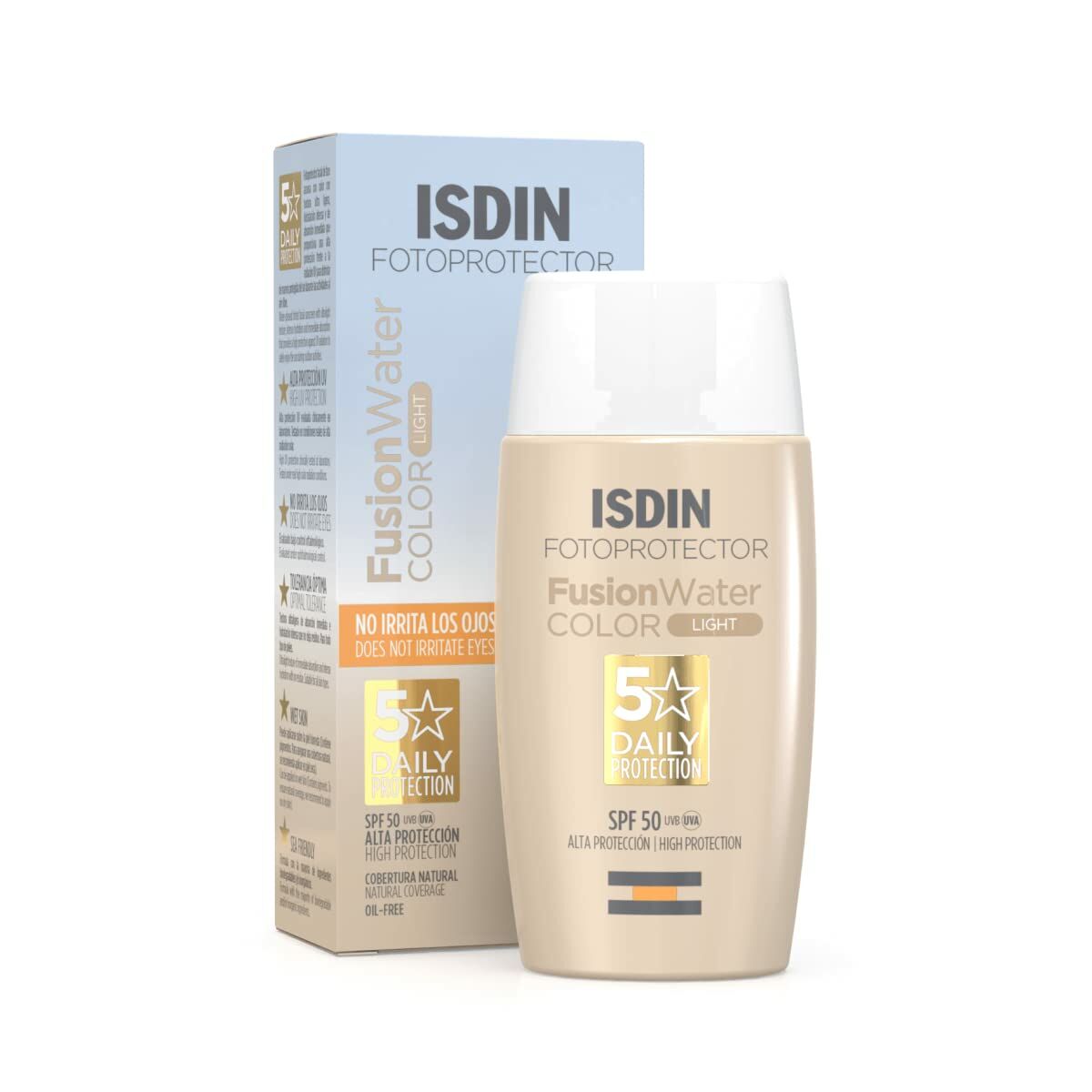 Sonnenschutz mit Farbe Isdin Fusion Water Light (50 ml)