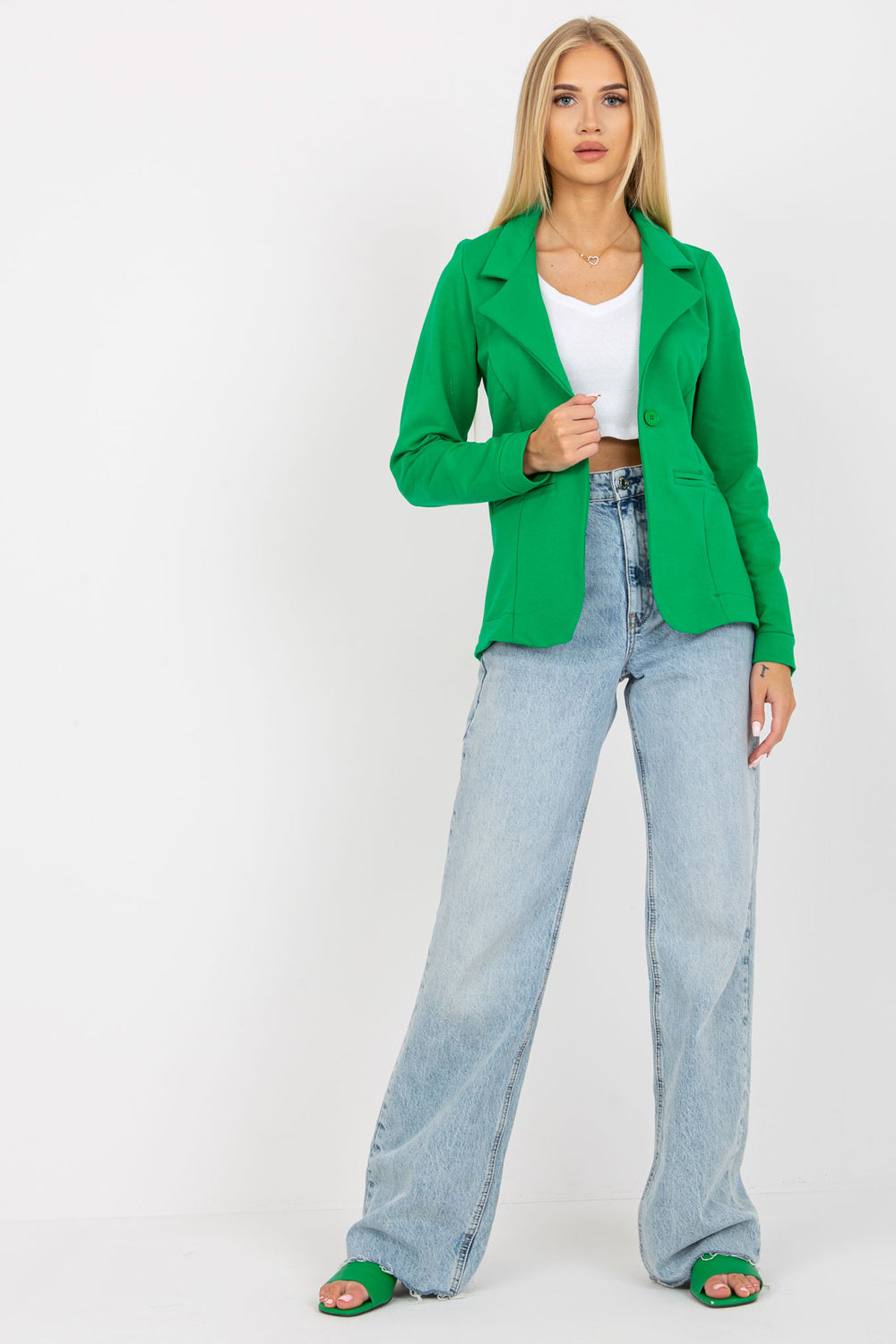  Jacket model 171267 Och Bella  green