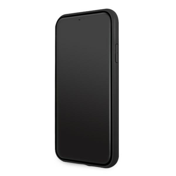 BMW BMHCN61RSWPK Apple iPhone 11 black hardcase Leather Perforate