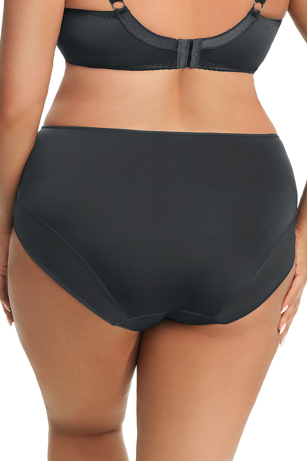 Figi Model Paradise K497 Grey - Gorsenia Lingerie Szary Damska