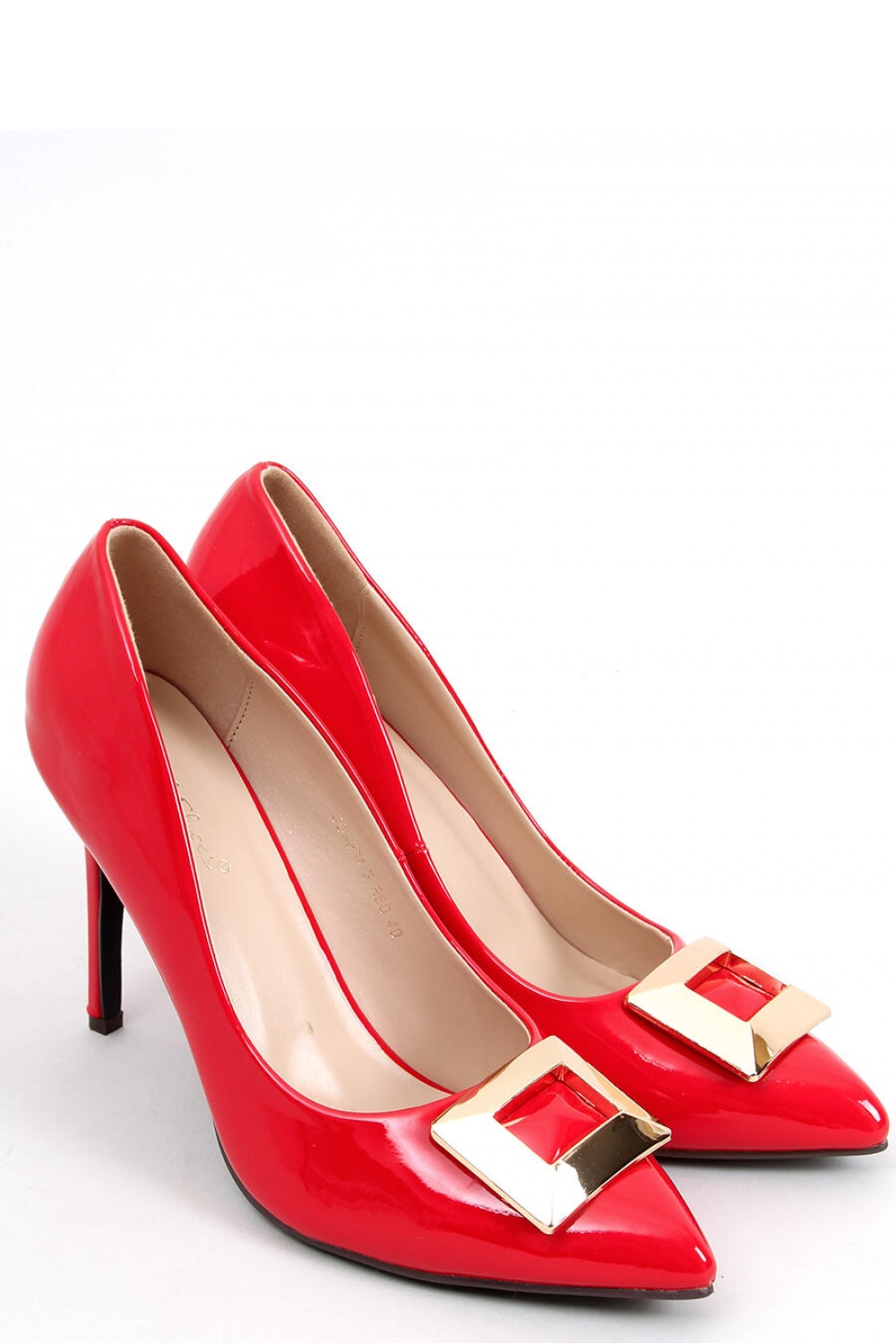  High heels model 166540 Inello  red