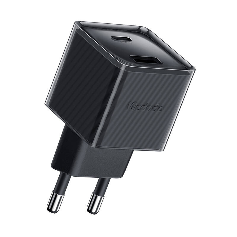 Mcdodo CH-4151 USB-A, USB-C, GaN, 33W wall charger (black)