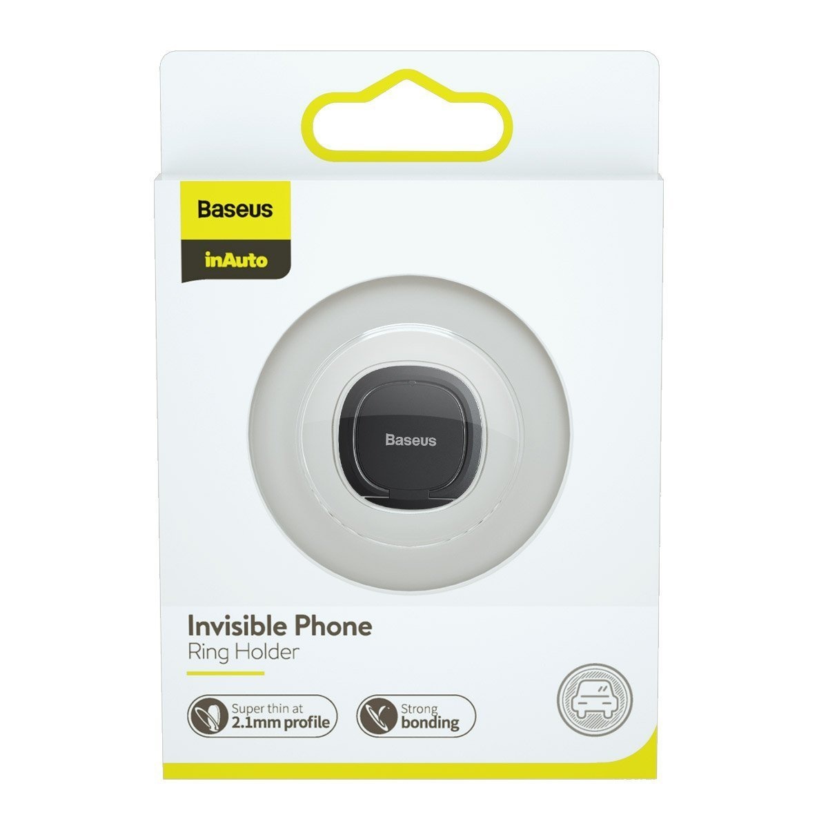 Baseus Invisible Ring Holder for smartphones (tarnish)