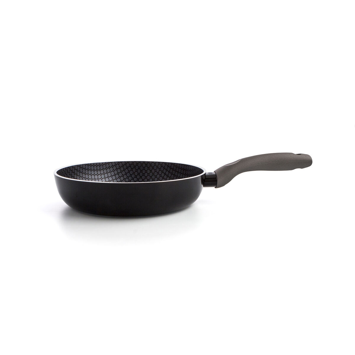 Pan Quid Honey Black Metal Ø 24 cm (6 Units)