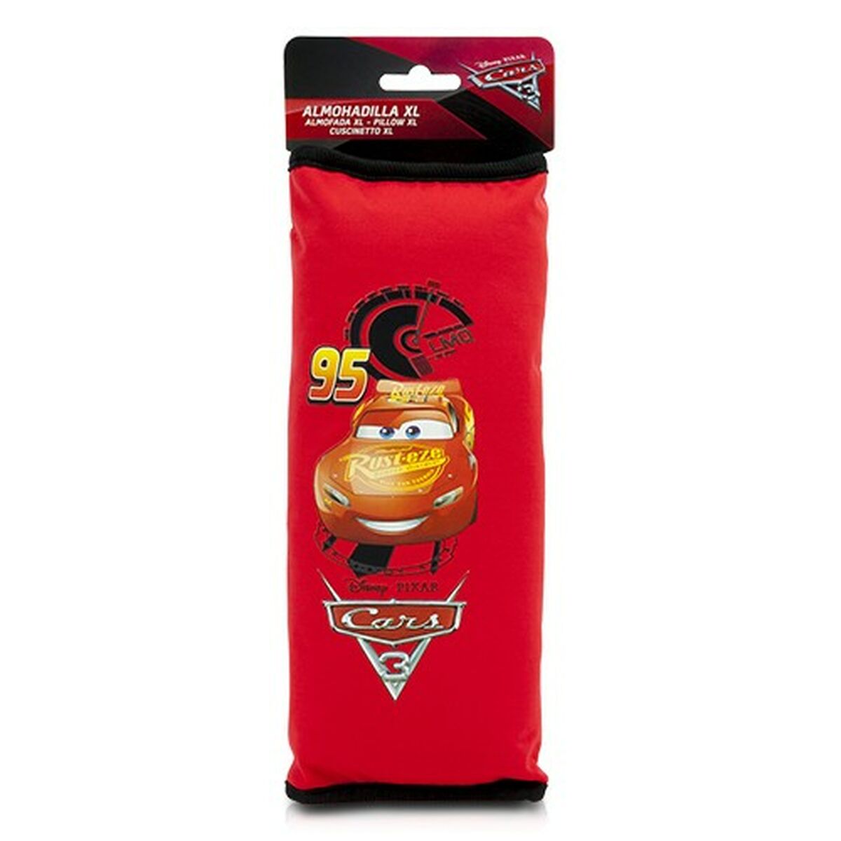 Seat belt pad Cars CARS106 Red Cushion