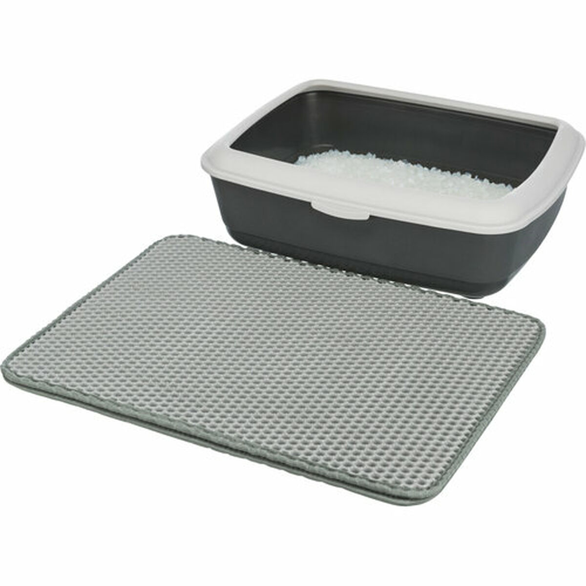 Sieve Trixie Grey Eva Rubber 40 × 55 cm Sieve Trixie Grey Eva Rubber 40 × 55 cm