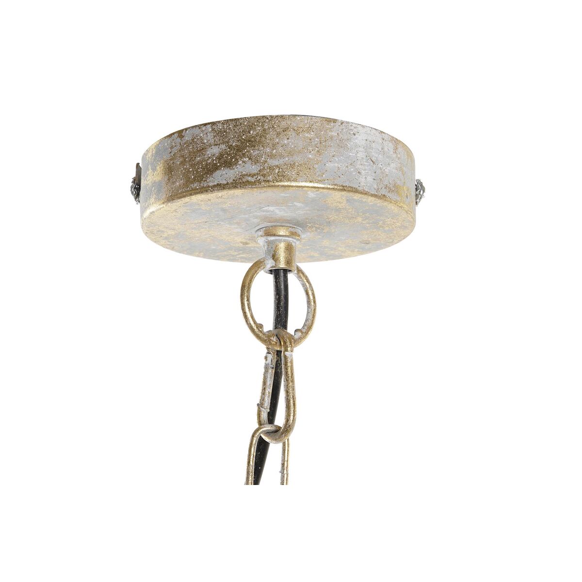 Ceiling Light DKD Home Decor Grey Golden (49 x 49 x 48 cm)