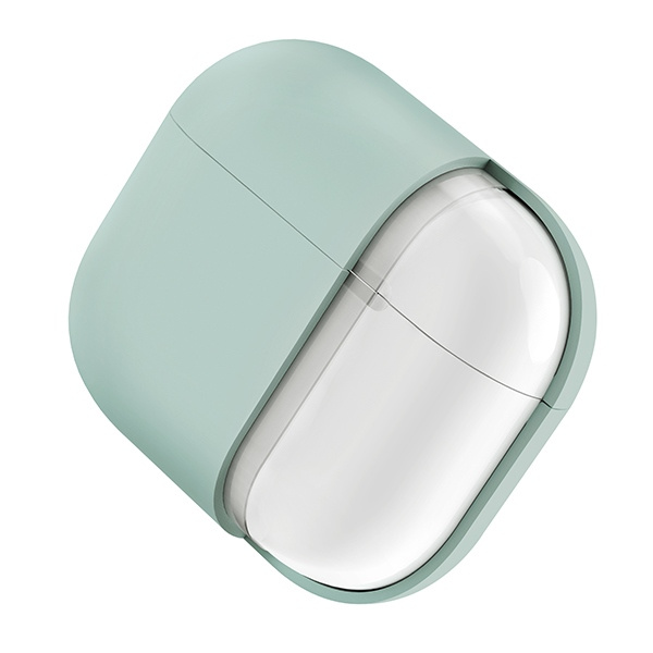 UNIQ Lino Apple AirPods Pro 2 Silicone mint green