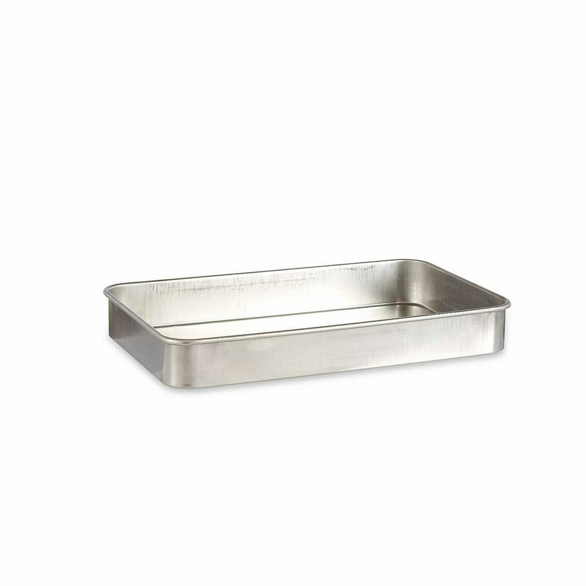 Roasting Tin 32 x 7 x 51,5 cm Silver Aluminium 12 Units