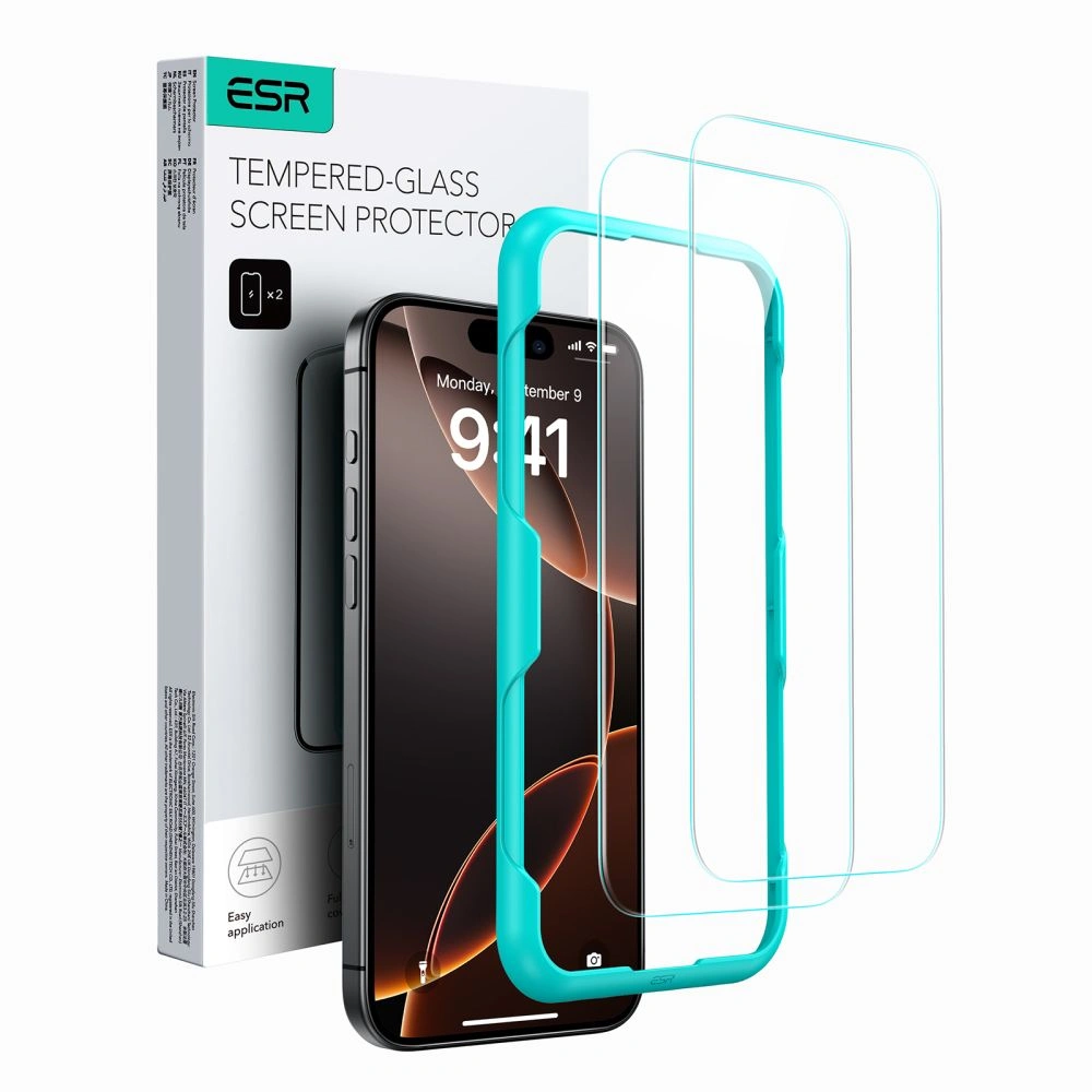 ESR Tempered Glass Apple iPhone 16 Plus Clear [2 PACK]
