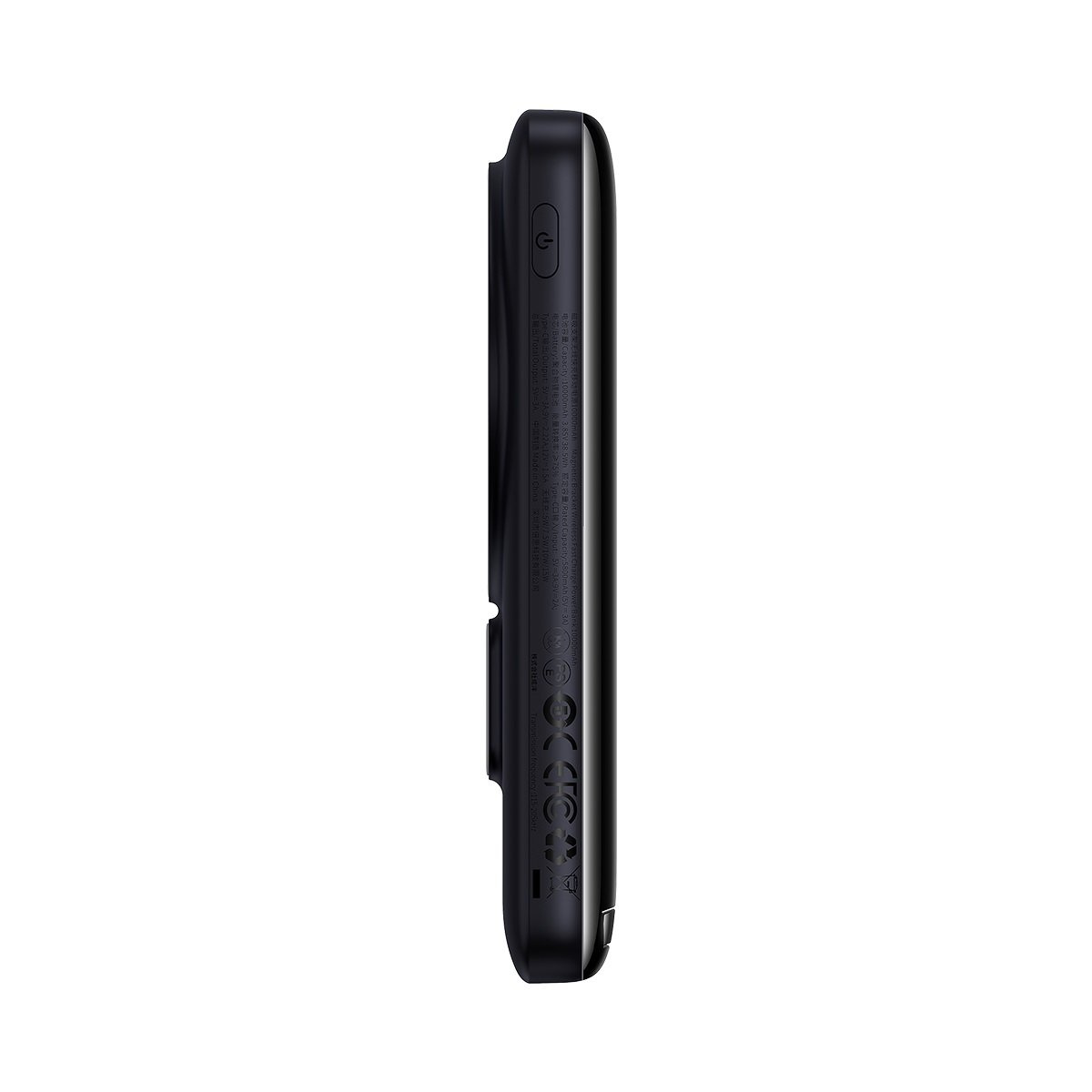 Baseus Magnetic Bracket Powerbank Wireless Charge MagSafe 10000mAh 20W Overseas Edition blue + USB-C Xiaobai Cable 60W 0.5m