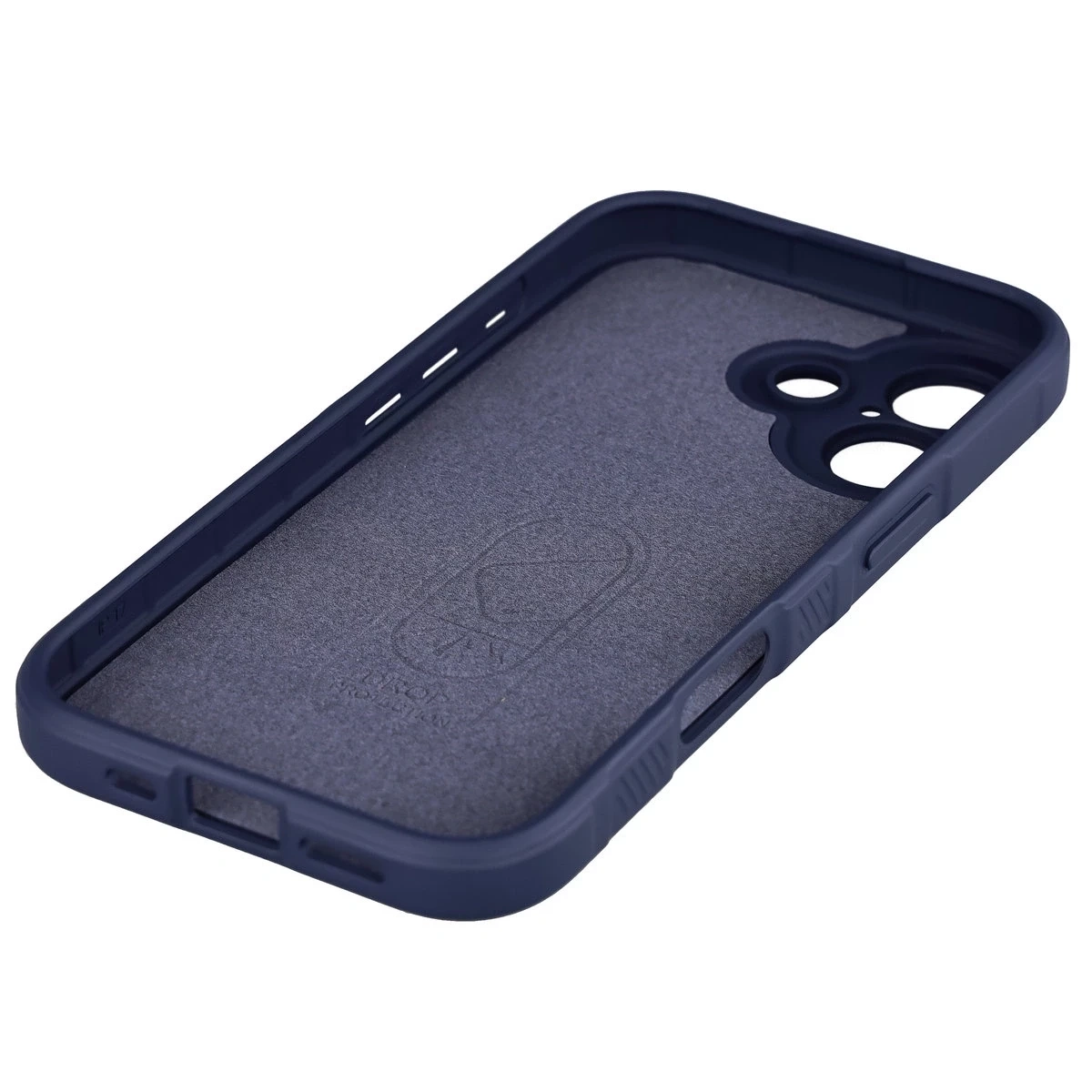 Pancerne etui Bizon Case Tur do Apple iPhone 17 granatowe