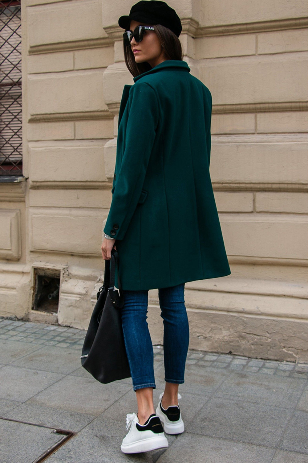  Coat model 184493 Roco Fashion  green