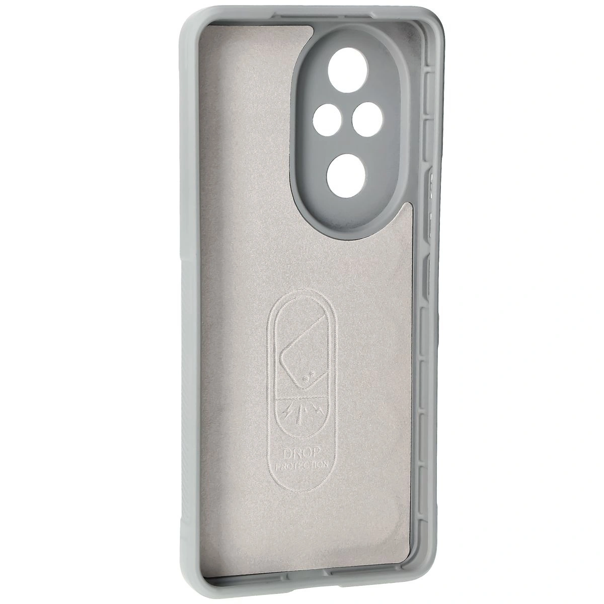 Bizon Case Tur Honor 200 Pro light grey