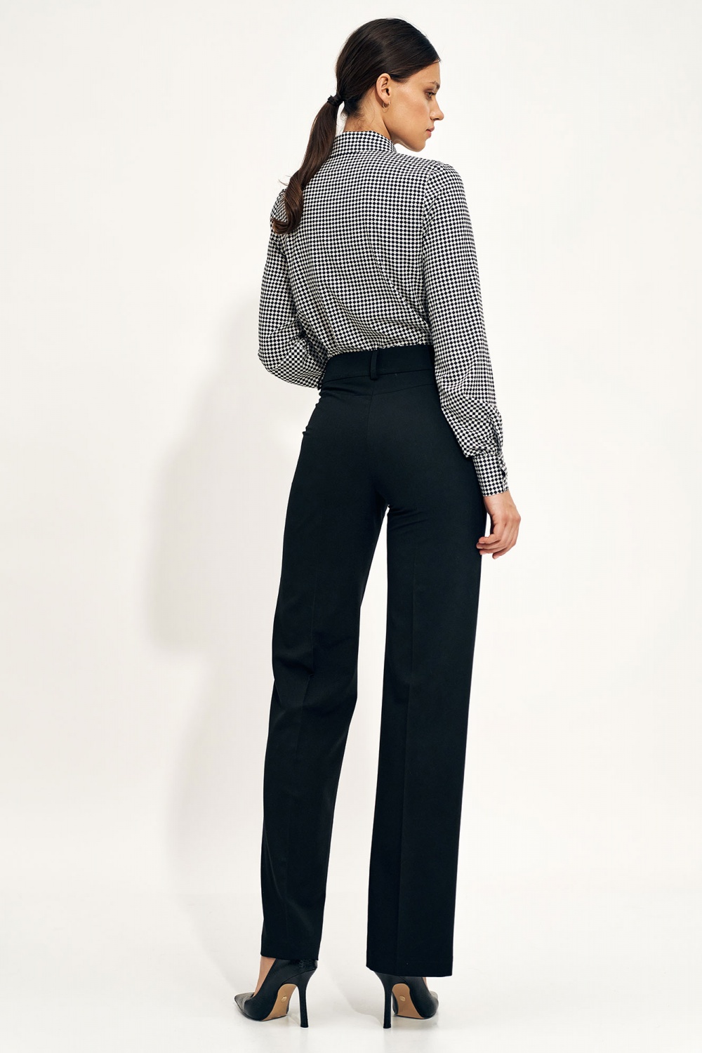 Lange Hose model 169906 Nife schwarz Damen