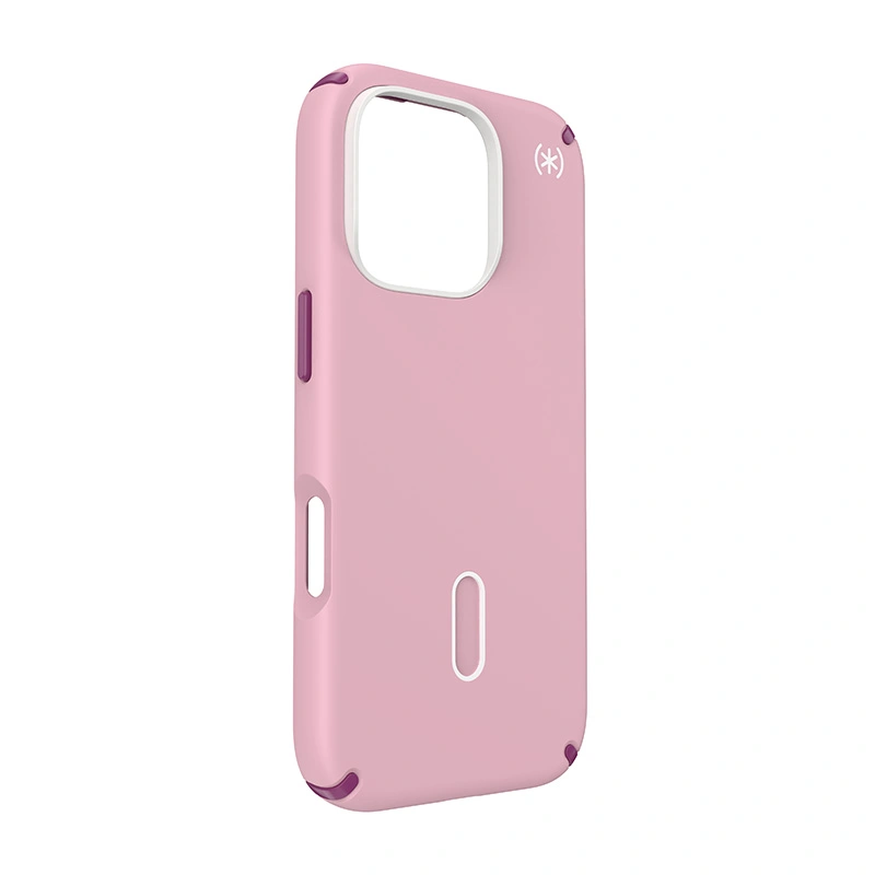 Case Speck Presidio2 Pro ClickLock & MagSafe Apple iPhone 16 Pro (Wednesday Pink / Boysenberry Purple / White)