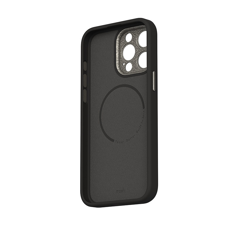 Moshi Napa MagSafe Apple iPhone 15 Pro Max (Midnight Black)