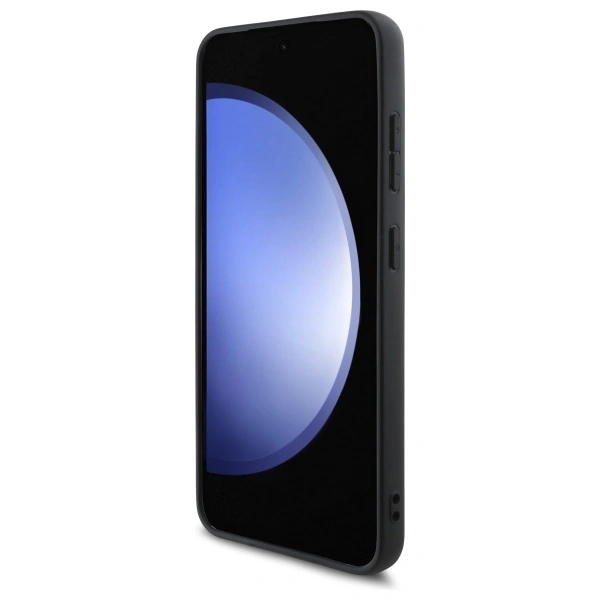 Guess GUHCS24FEG4GFBR Samsung Galaxy S24 FE hardcase 4G Metal Gold Logo brown