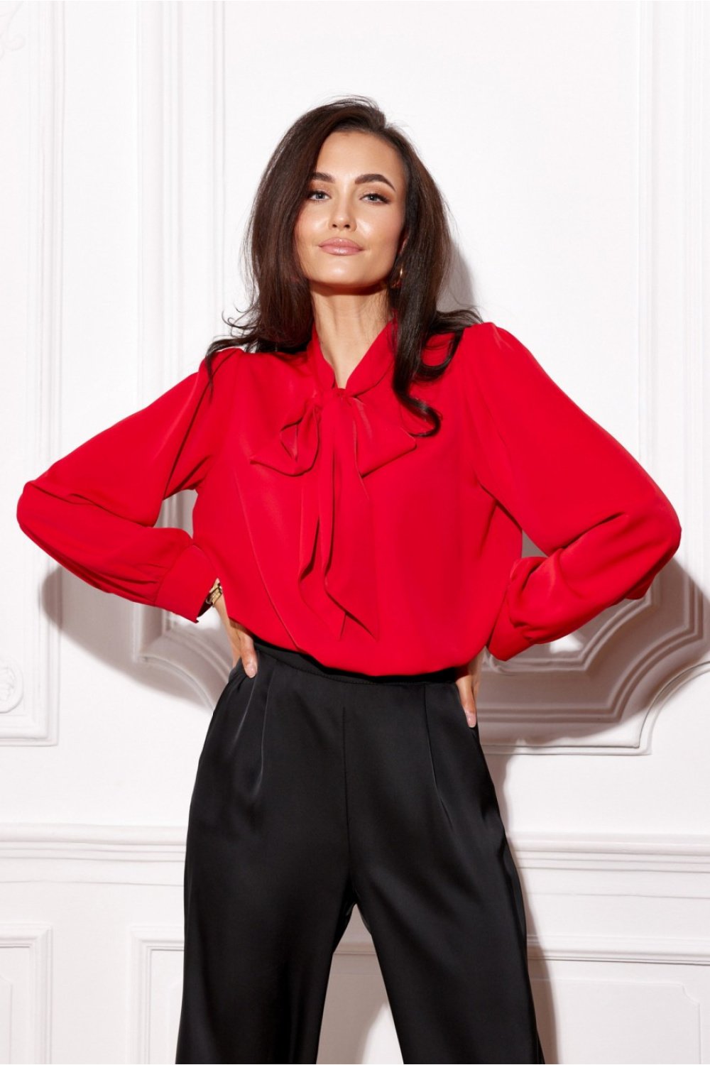  Blouse model 204895 Roco Fashion  red
