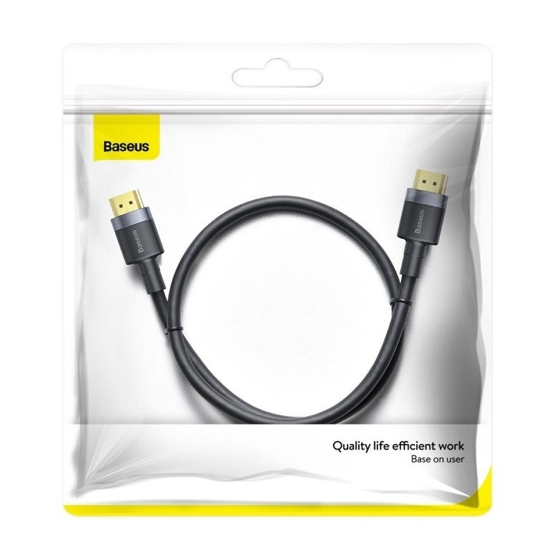 Baseus Cafule Cable 4K HDMI to 4K HDMI 2m Black