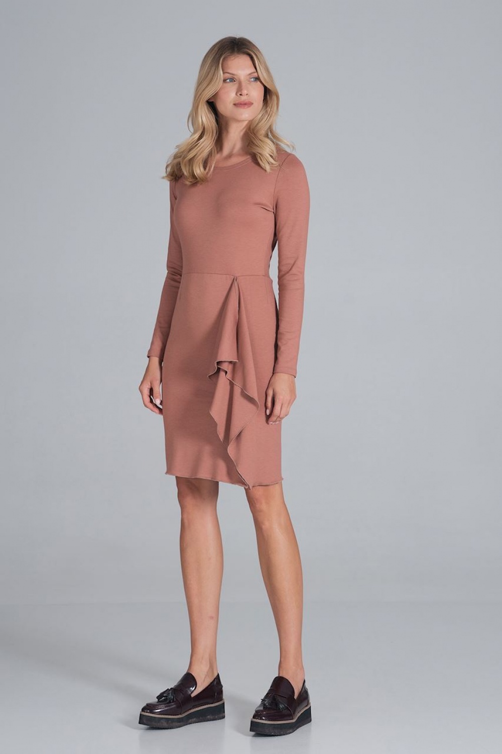  Cocktail dress model 160970 Figl  brown