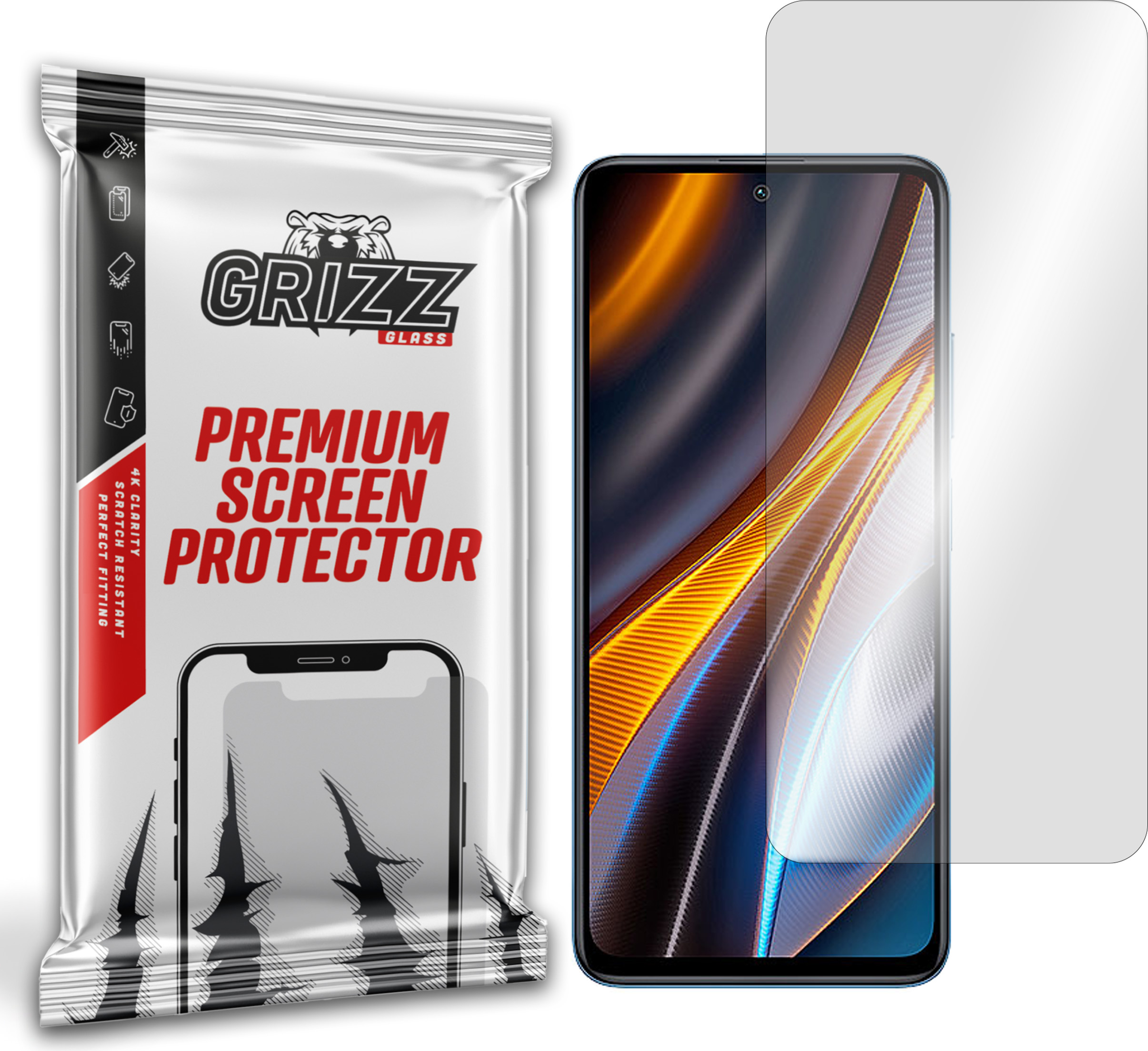 GrizzGlass HybridGlass Xiaomi POCO X4 GT