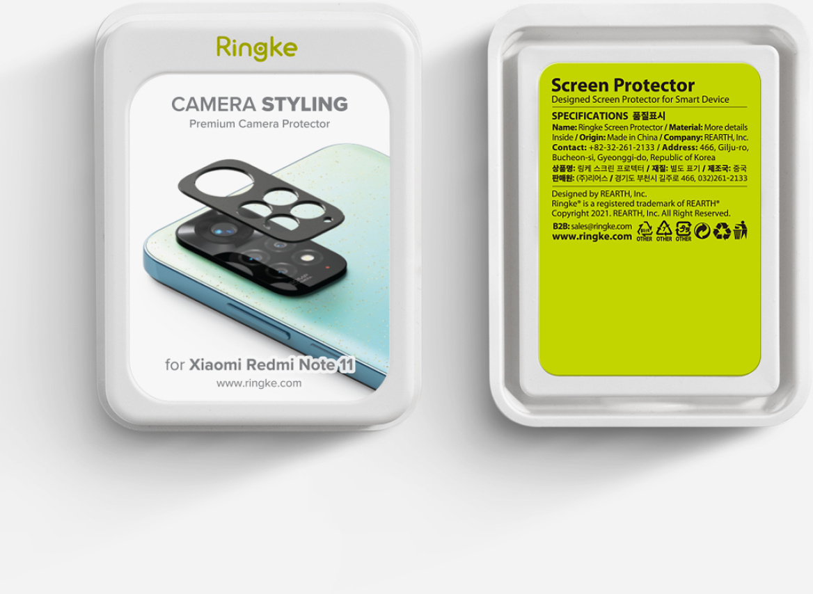 Ringke Camera Styling Redmi Note 11 Black