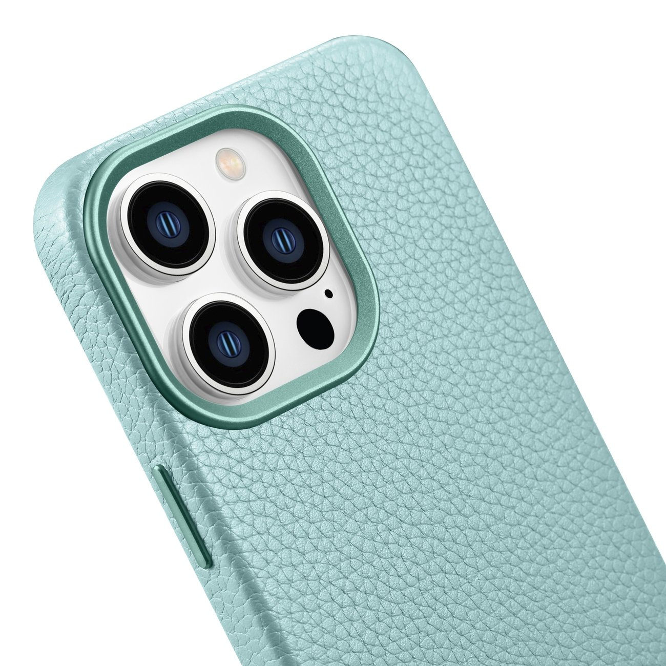 iCarer Litchi Premium Leather MagSafe Apple iPhone 14 Pro green