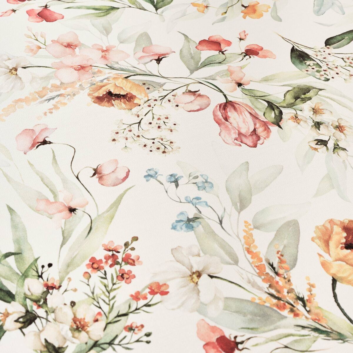 Tablecloth Belum White 100 x 80 cm Flowers