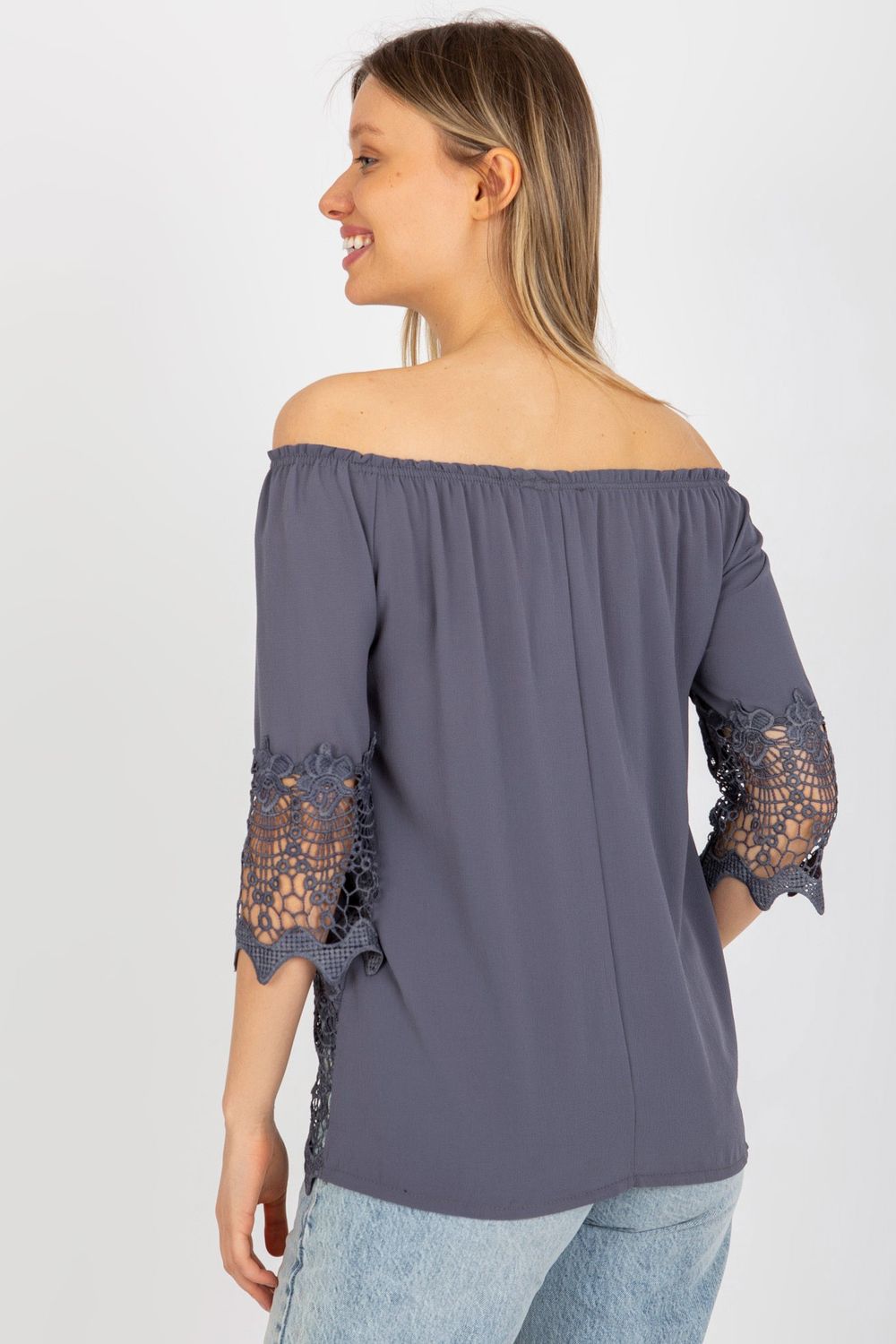  Blouse model 176733 Lakerta  grey