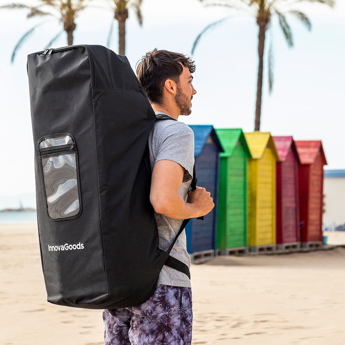 2 in 1 Aufblasbares Paddel-Board mit Sitz und Zubehör Siros InnovaGoods 10'5" 320 cm 2 in 1 Aufblasbares Paddel-Board mit Sitz und Zubehör Siros InnovaGoods 10'5" 320 cm