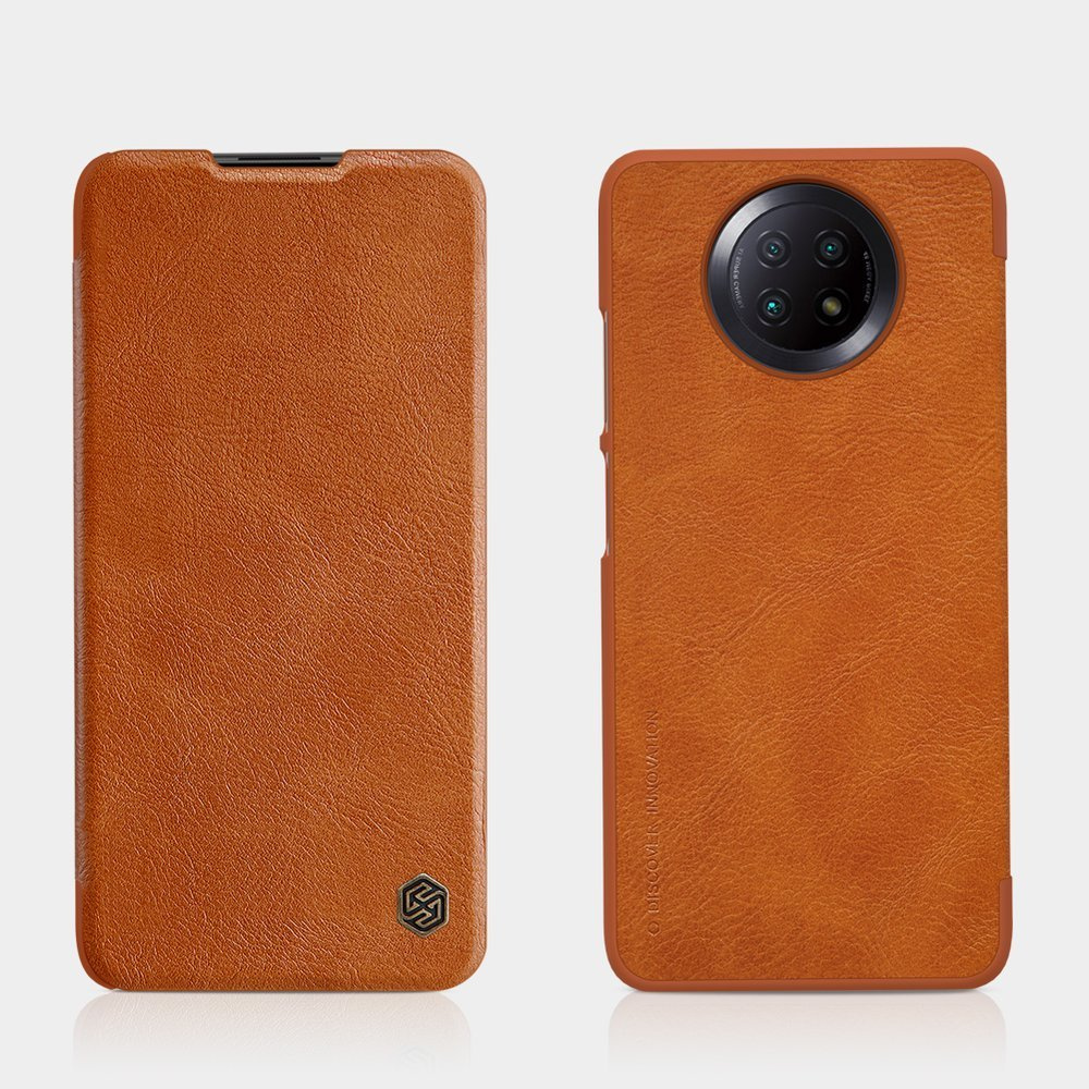 Nillkin Qin Xiaomi Redmi Note 9T 5G brown