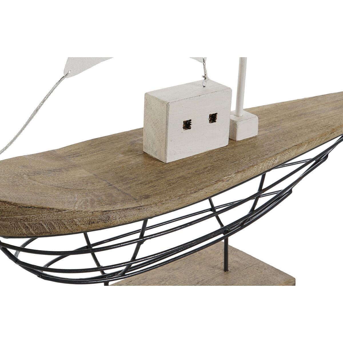 Decorative Figure Home ESPRIT White Natural Candle maker Sailor Aged finish 54 x 15 x 61,5 cm