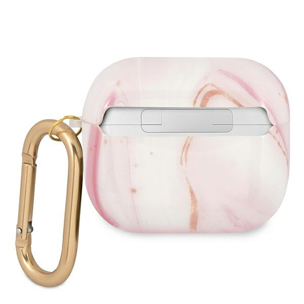 Guess GUA3UNMP Apple AirPods 3 cover pink Marble Collection