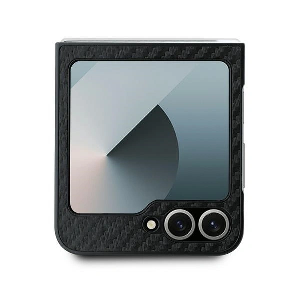 Case BMW BMHCZF622NBCK Samsung Galaxy Z Flip6 hardcase Carbon Blue Line black/black