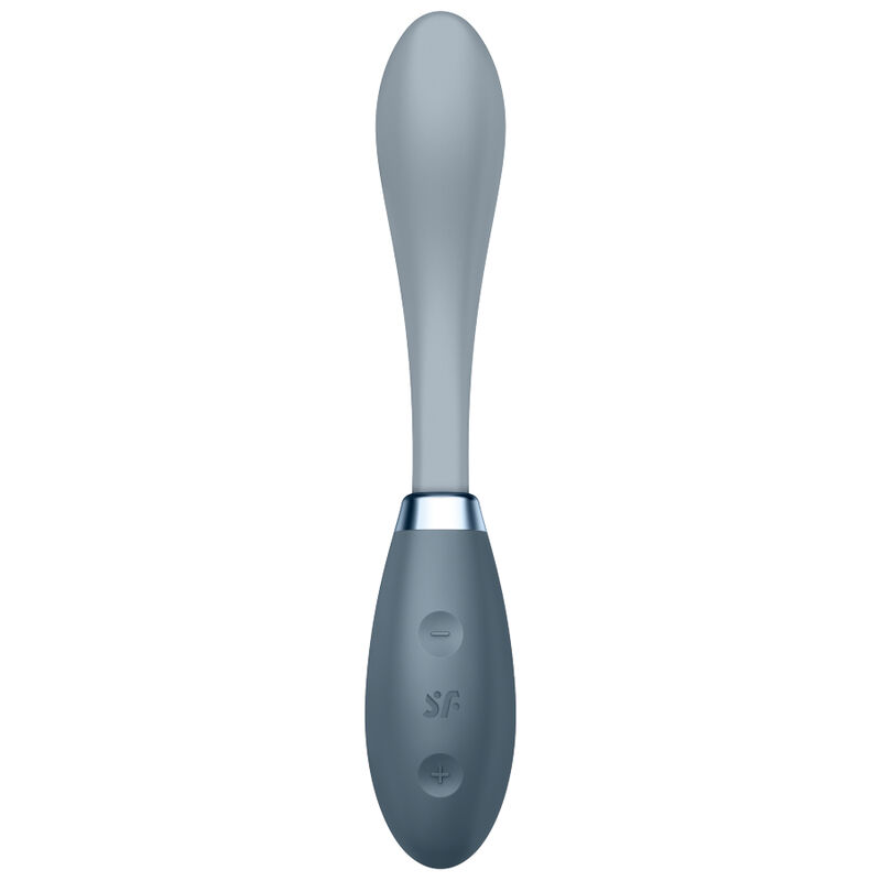 SATISFYER G-SPOT FLEX 3 MULTI VIBRATOR - GREY