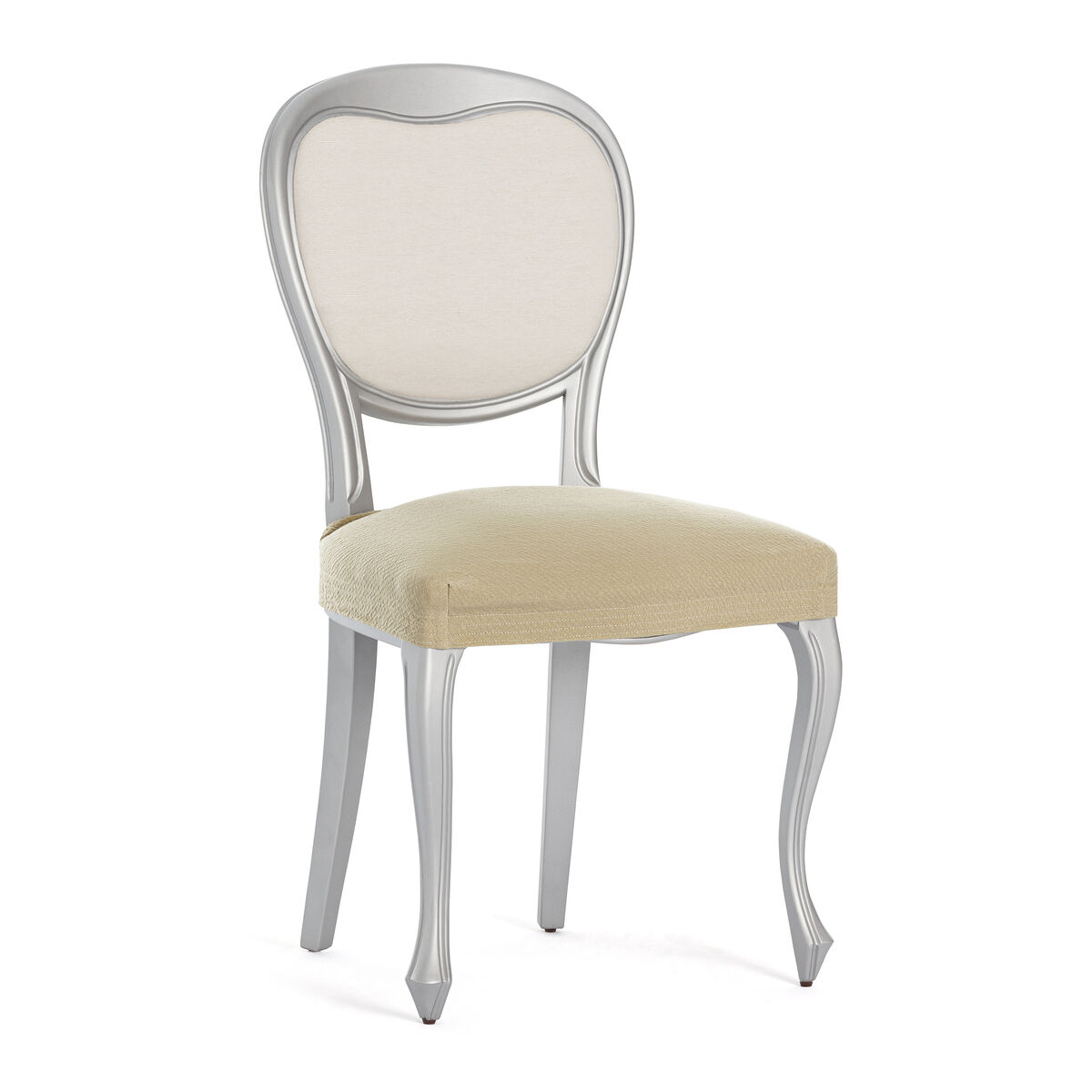 Chair Cover Eysa BRONX Beige 50 x 5 x 50 cm 2 Units