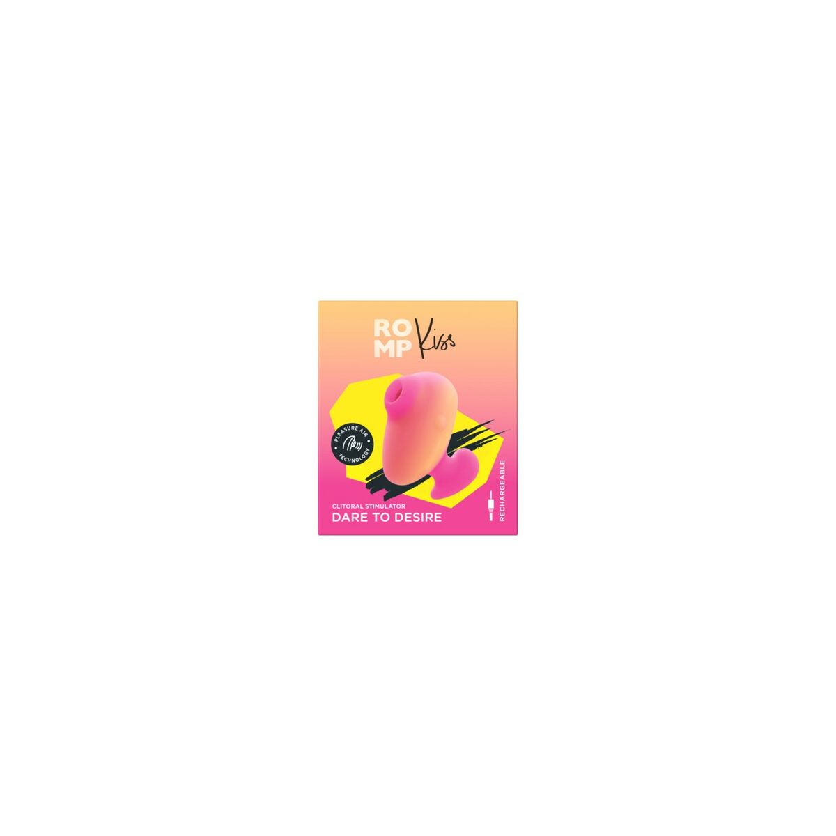 Clitoris Suction Stimulator Romp Pink Clitoris Suction Stimulator Romp Pink