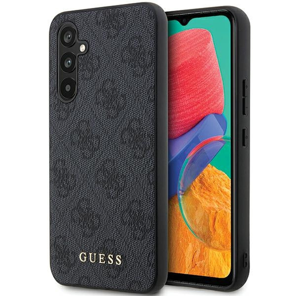 Guess GUHCS23FEG4GFGR Samsung Galaxy S23 FE hardcase 4G Metal Gold Logo grey