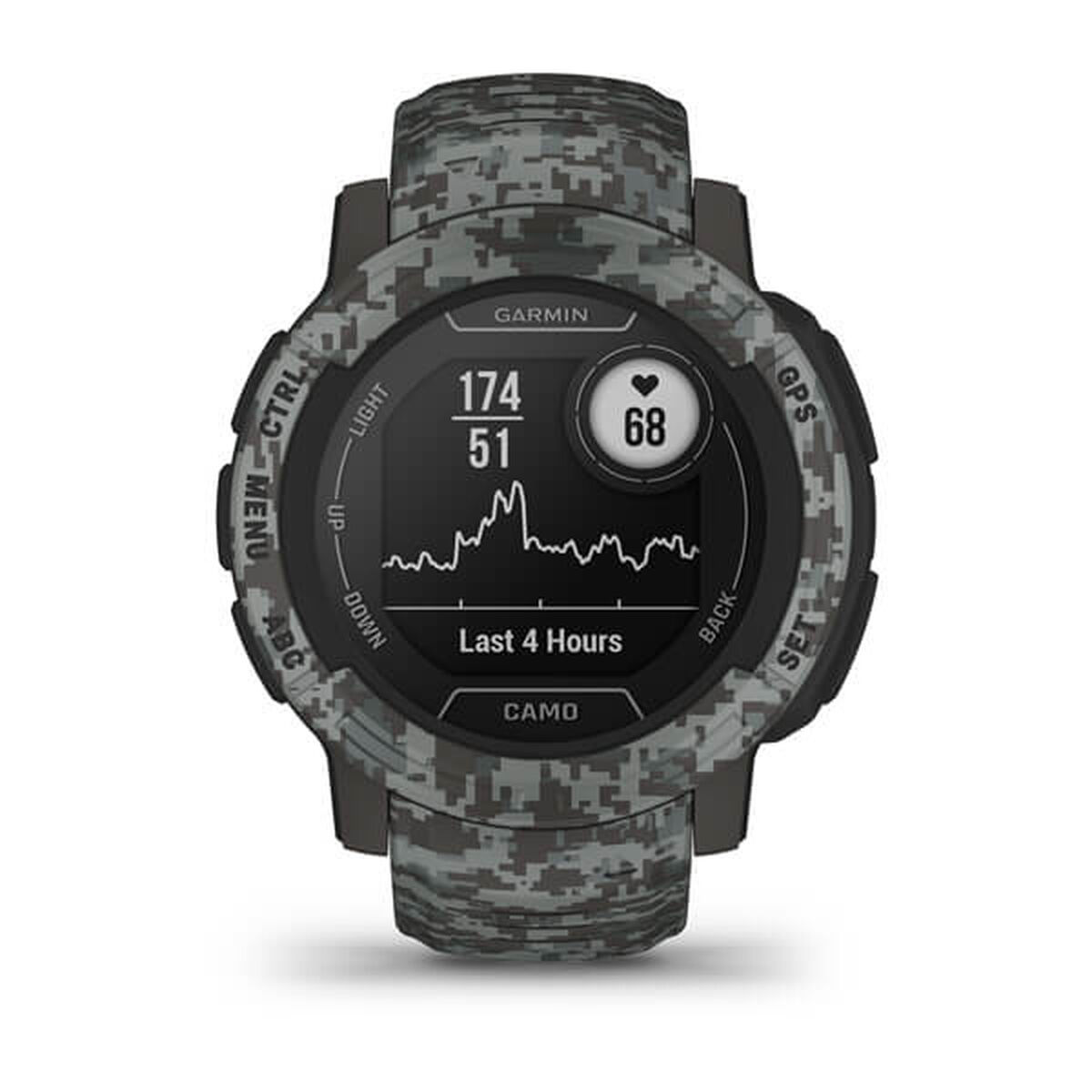 Activity Bangle GARMIN Instinct 2 Camo Edition Dark grey 0,9"