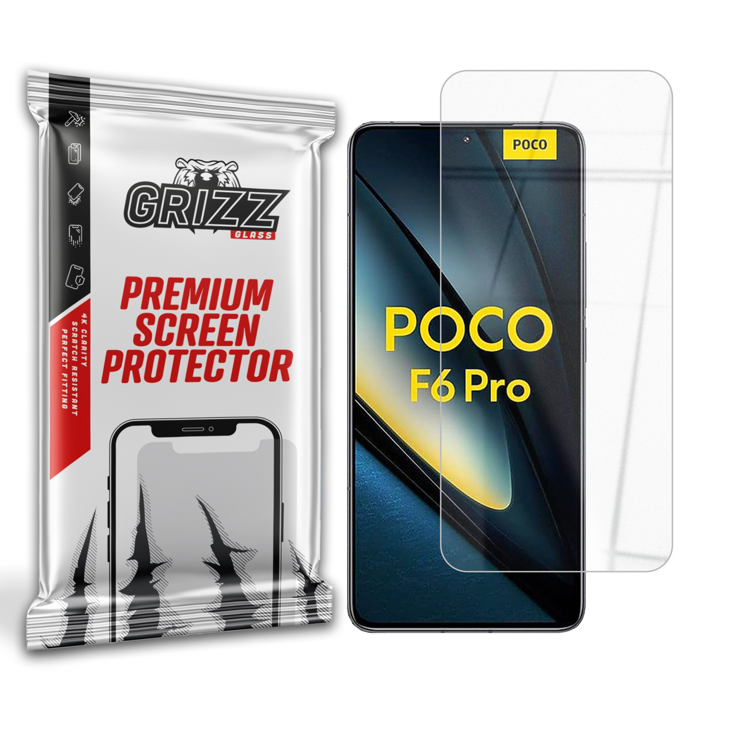 GrizzGlass HybridGlass Xiaomi Poco F6 Pro